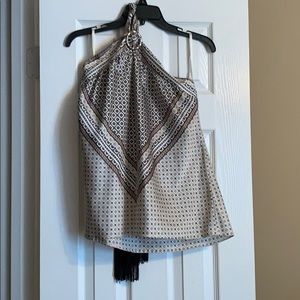 White House black market halter top